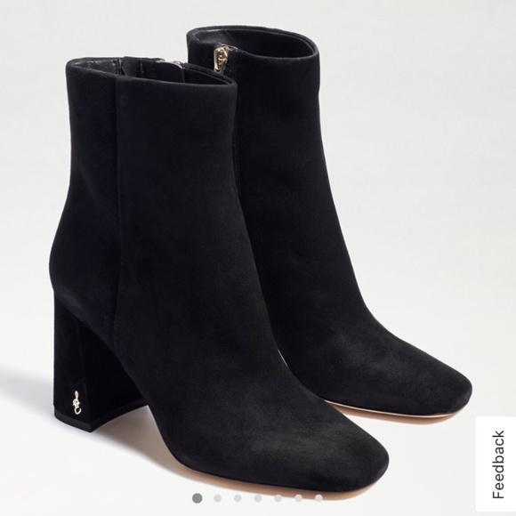 Sam Edelman CODIE ANKLE BOOTIE black suede